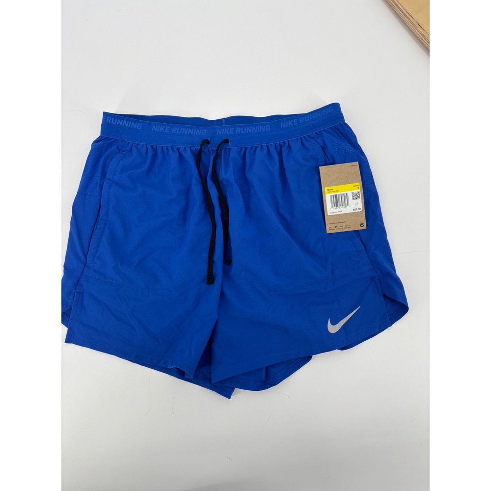 Nike Running Dri-FIT Shorts Mens Small Blue DM4755-480 5 Inch Inseam NWT